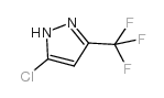 5-CHLORO-3-TRIFLUOROMETHYL-1H-PYRAZOLE structure