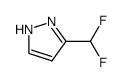 3-difluoromethyl-NH-pyrazole structure