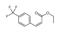 Ethyl 3-(4-(trifluoromethyl)phenyl)acrylate structure