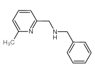 N-BENZYL-1-(6-METHYLPYRIDIN-2-YL)METHANAMINE Structure