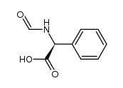 (S)-(+)-2-(N-formylamino)-2-phenylacetic acid结构式