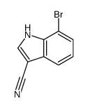 1H-Indole-3-carbonitrile, 7-bromo- picture