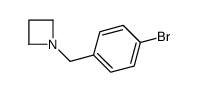 1-(4-溴苄基)氮杂环丁烷结构式