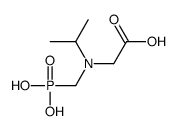 2-[phosphonomethyl(propan-2-yl)amino]acetic acid结构式