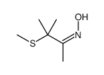 N-(3-methyl-3-methylsulfanylbutan-2-ylidene)hydroxylamine结构式