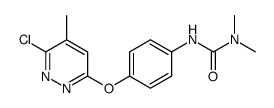 3-[4-(6-chloro-5-methylpyridazin-3-yl)oxyphenyl]-1,1-dimethylurea Structure