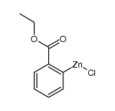 (2-(ethoxycarbonyl)phenyl)zinc(II) chloride结构式