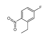 2-Ethyl-4-fluoro-1-nitrobenzene Structure