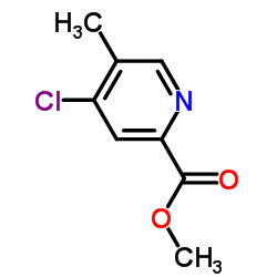 Methyl 4-chloro-5-methylpicolinate structure