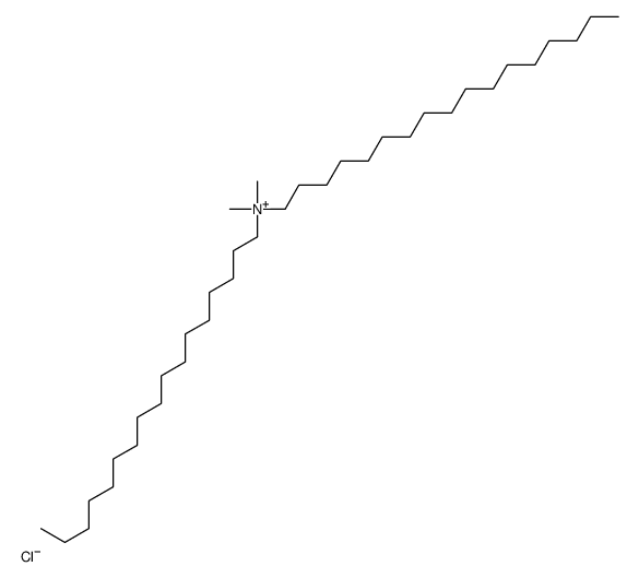 di(heptadecyl)-dimethylazanium,chloride Structure