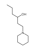 1-(1-piperidinyl)-3-hexanol Structure