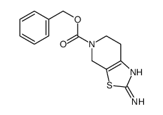 2-AMINO-5-CBZ-4,5,6,7-TETRAHYDRO-1,3-THIAZOLO[5,4-C]PYRIDINE structure