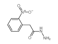 2-(2-硝基苯基)乙酰肼结构式