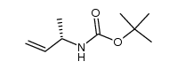 Carbamic acid, [(1S)-1-methyl-2-propenyl]-, 1,1-dimethylethyl ester (9CI) Structure