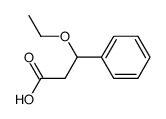 3-ethoxy-3-phenyl-propionic acid结构式