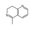 5-methyl-7,8-dihydro-1,6-naphthyridine Structure