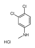 3,4-Dichloro-N-methylaniline hydrochloride structure