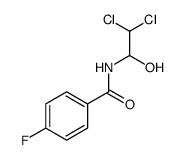 N-(2,2-dichloro-1-hydroxyethyl)-4-fluorobenzamide Structure