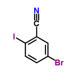 5-Bromo-2-iodobenzonitrile picture