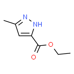 Ethyl 3-methyl-1H-pyrazole-5-carboxylate Structure