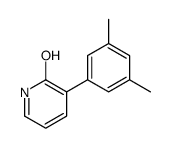 3-(3,5-dimethylphenyl)-1H-pyridin-2-one Structure