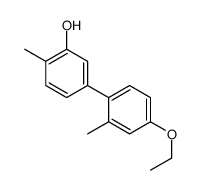 5-(4-ethoxy-2-methylphenyl)-2-methylphenol结构式