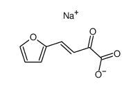 sodium 4-(2-furyl)-2-oxo-3-butenoate Structure