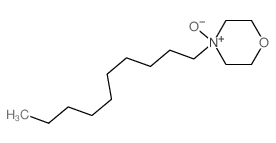 Morpholine, 4-decyl-,4-oxide structure