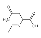 L-Asparagine, N2-ethylidene- (9CI)结构式