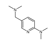 2-N,N-dimethylamino-5-[(N,N-dimethylamino)methyl]pyridine structure