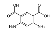 4,6-Diamino-1,3-benzenedicarboxylic acid structure