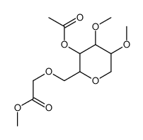 4-O-acetyl-1,5-anhydro-O-(methoxycarbonylmethyl)di-O-methylglucitol picture