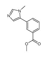 Methyl 3-(1-Methyl-5-imidazolyl)benzoate Structure