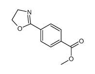 methyl 4-(4,5-dihydro-1,3-oxazol-2-yl)benzoate Structure