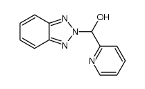 (2H-benzo[d][1,2,3]triazol-2-yl)(pyridin-2-yl)methanol Structure