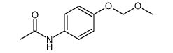 4'-[(methoxymethyl)oxy]acetanilide结构式