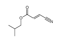 2-methylpropyl (E)-3-cyanoprop-2-enoate结构式