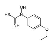 (9CI)-N-(4-乙氧基苯基)-N-羟基硫脲结构式