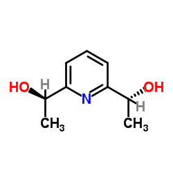 (1R)-1-[6-(1-hydroxyethyl)-2-pyridyl]ethanol structure