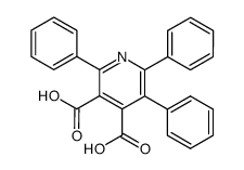 2,5,6-triphenylpyridine-3,4-dicarboxylic acid结构式