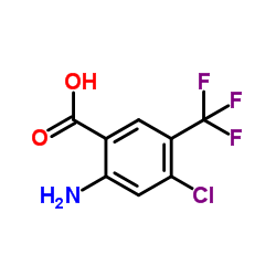 2-Amino-4-chloro-5-(trifluoromethyl)benzoic acid图片