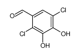 Benzaldehyde, 2,5-dichloro-3,4-dihydroxy- (9CI) structure