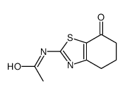 N-(7-oxo-4,5,6,7-tetrahydrobenzo[d]thiazol-2-yl)acetamide structure