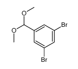 3,5-Dibromobenzaldehyde dimethyl acetal Structure