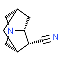 2,6-Methano-1H-pyrrolizine-1-carbonitrile,hexahydro-,[1R-(1alpha,2beta,6beta,7abeta)]- Structure