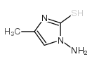 1-amino-4-methyl-1H-imidazole-2-thiol structure