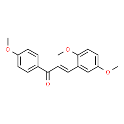(2E)-3-(2,5-dimethoxyphenyl)-1-(4-methoxyphenyl)prop-2-en-1-one picture