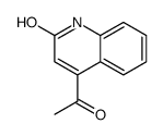 4-ACETYL-2(1H)-QUINOLINONE结构式