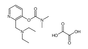 2-((Diethylamino)methyl)-3-pyridinyl dimethylcarbamate ethanedioate (1 :1)结构式