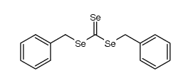 Se,Se-dibenzyl triselenocarbonate结构式